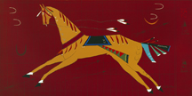 American Indian Horse Leaps Through Arrows No. 152