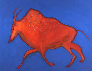 Paleolithic Cave Painting Series